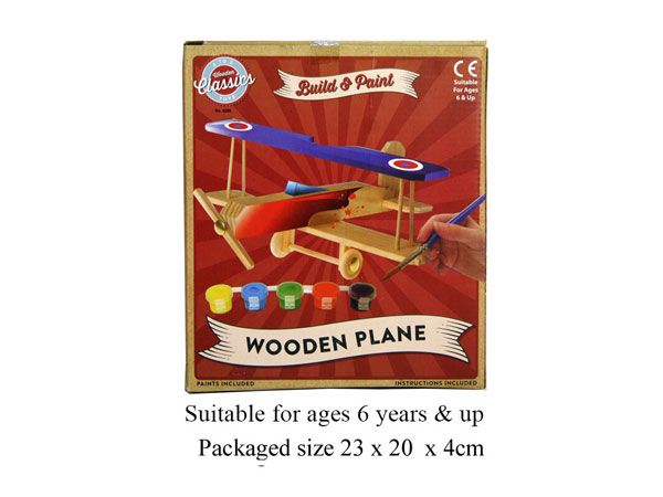 A To Z Build & Paint Wooden Plane