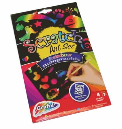 Grafix Scratch Art Set