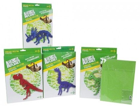 12x Animal Planet Create Your Own Dinosaur Skeleton