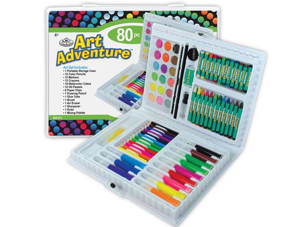 Royal and Langnickel - Art Adventure 80pce Set, CLEARANCE