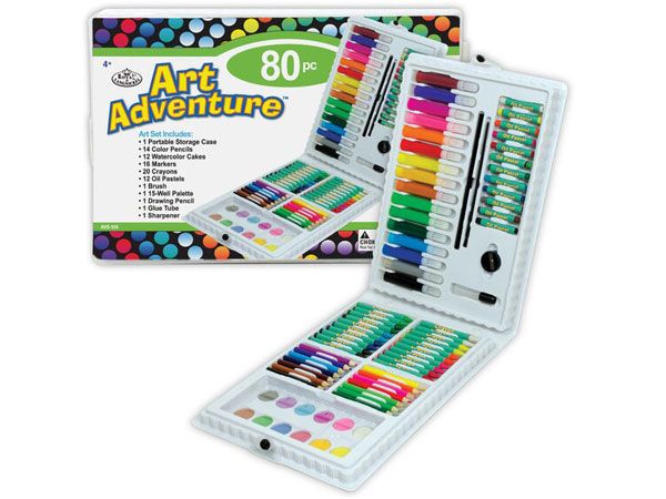 Royal and Langnickel - Art Adventure 80pce Set, CLEARANCE