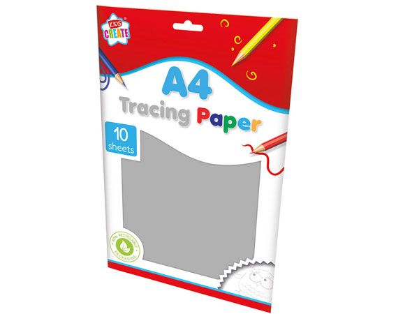 Kids Create 10 Sheets A4 Tracing Paper