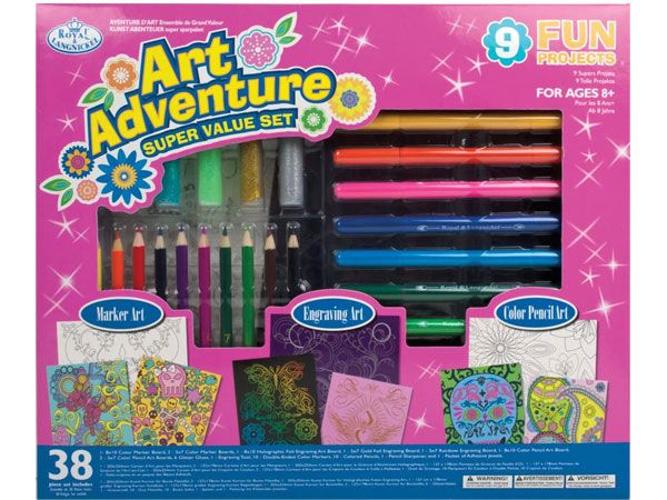 Royal and Langnickel - Art Adventure 9 Project Set, RRP 18.49